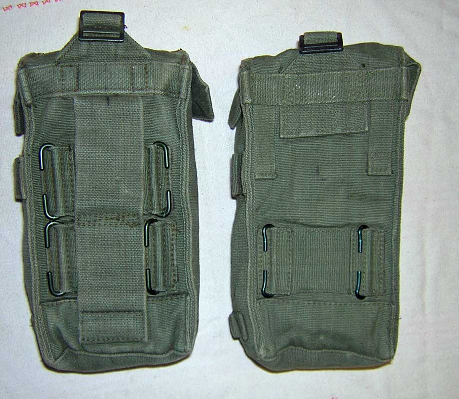 pouch left comp rear